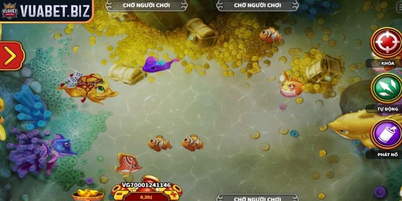Bắn Cá Rồng Nổ - Game Săn Thưởng Đỉnh Cao Tại Vuabet 3 Tận dụng vùng chết để bắn lướt