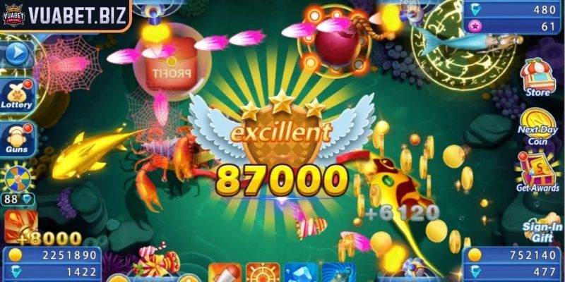 Bắn Cá Rùa Xanh - Game Săn Thưởng Đỉnh Cao Tại Vuabet 2 Tính năng “Tự Động Ngắm Mục Tiêu” trong game