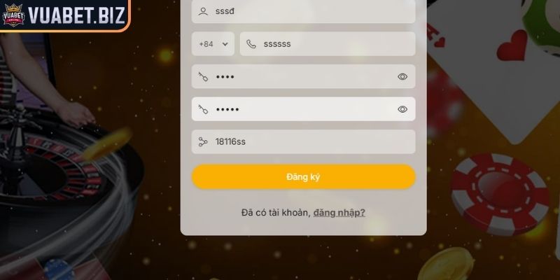 Đăng Ký Vuabet - Bước Đầu Tham Gia Sân Chơi Cá Cược Uy Tín 1 Độ tuổi hợp lệ