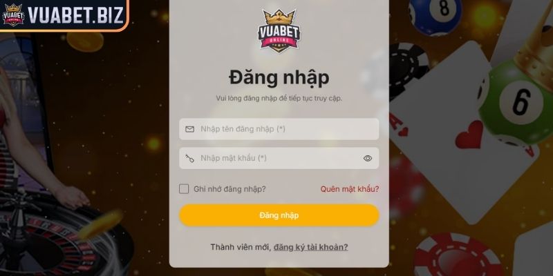 Đăng Nhập Vuabet - Cách Truy Cập An Toàn Và Nhanh Chóng Nhất 2 Hướng dẫn đăng nhập Vuabet trên app